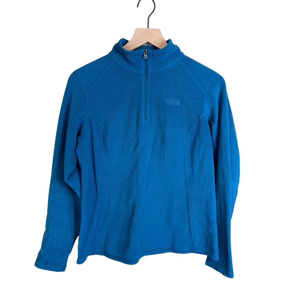 The North Face TKA 100 Microvelour Glacier 1/4 Zip Pullover